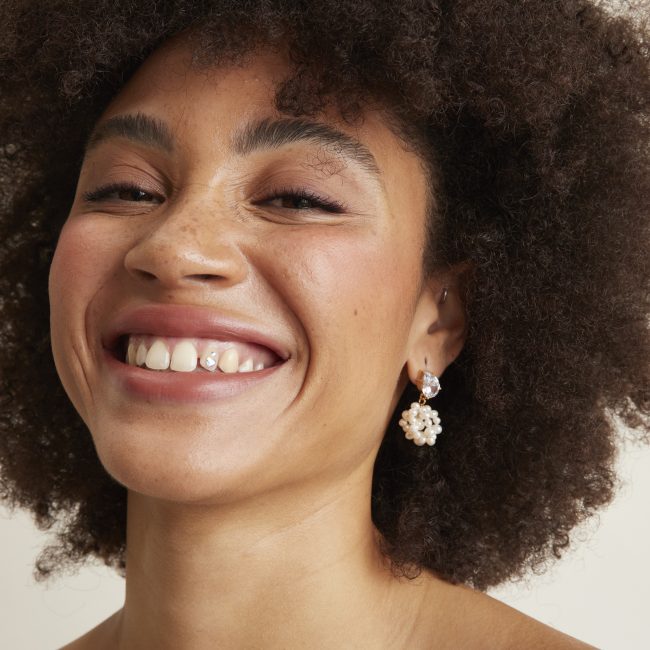 afro hair bride London natural makeup